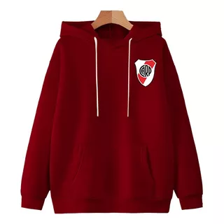 Buzo River Plate Unisex Adultos Niños Algodón Premium