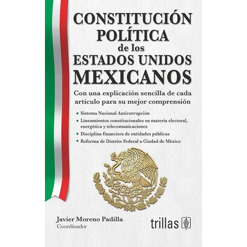 Constitución Política De Los Estados Unidos Mexicano Trillas