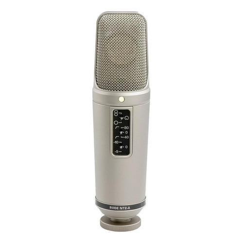 Micrófono Rode NT2-A Condensador Cardioide color plata