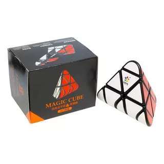 Pyraminx Penrose Yuxin Cubo Mágico Colección 2 Colores Color De La Estructura Negro