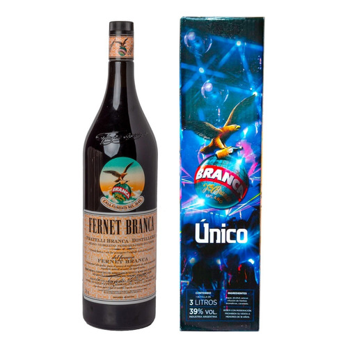 Fernet Branca 3 Litros 