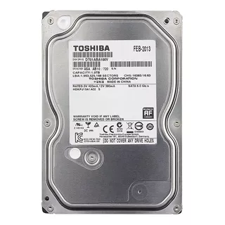 Disco Rígido Interno Toshiba Dt01-v Dt01aba100v 1tb Sata3