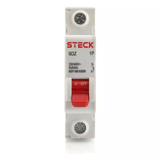 Disjuntor Automático Termomagnético Steck Sdd61c16