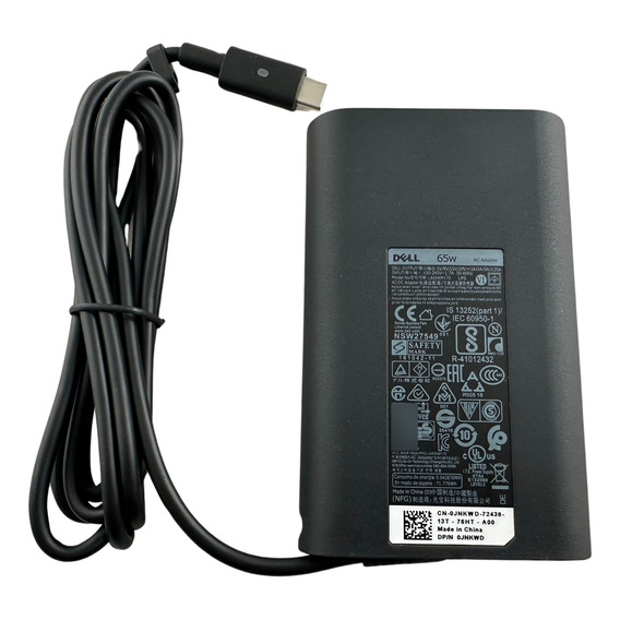 Cargador Original Dell 65w 20v 3.25a Tipo Usb-c 