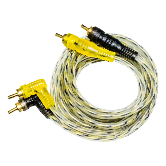 Cable Rca A Rca Audiobahn Arca180f Puntas Doradas 2m