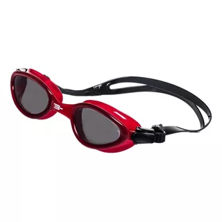Goggle Swimmer Bonassi Para Natación Color Rojo