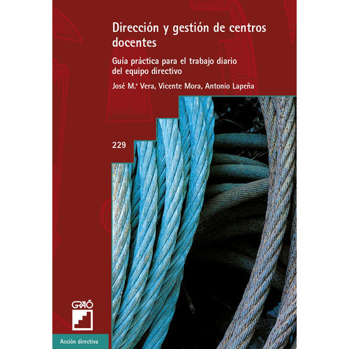 Dirección Y Gestión De Centros Docentes, De Antoni Lapeña Riu Y Otros. Editorial Graó, Tapa Blanda En Español, 2006