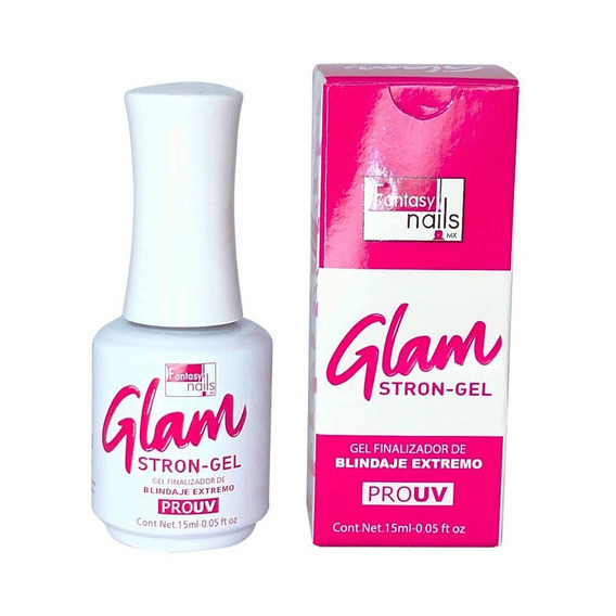 Gel Finalizador Blindaje Extremo Glam Uñas Gel Fantasy Nail