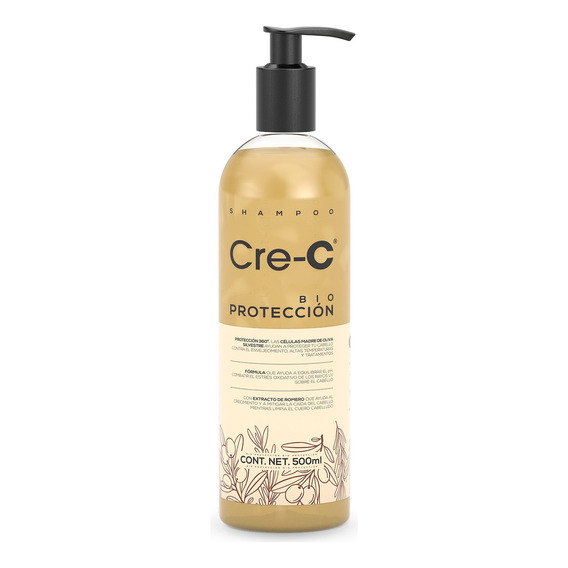  Shampoo anticaída Cre-c bio Proteccion 500 Ml