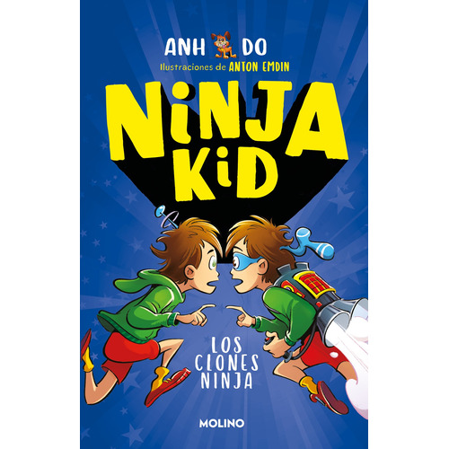Ninja Kid 5 - Los clones ninja, de Do, Anh. Serie Molino Editorial Molino, tapa blanda en español, 2022