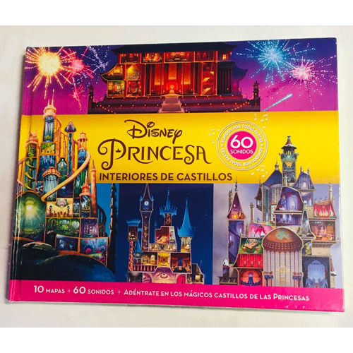 Libro Disney Princesa Interiores De Castillos