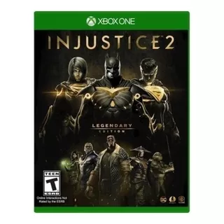 Injustice 2  Injustice Legendary Edition Warner Bros. Xbox One Físico