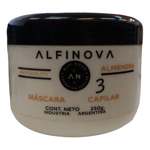 Mascara Capilar Baño De Crema Almendra Alfinova 250g