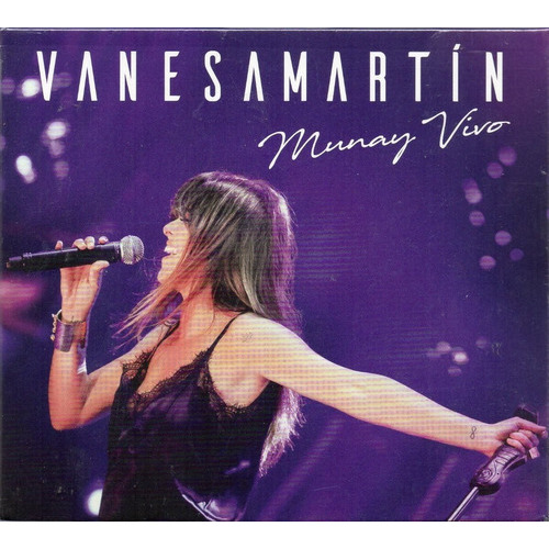 Vanesa Martin Munay Vivo 2 Cd + Dvd Nuevo Original 2017