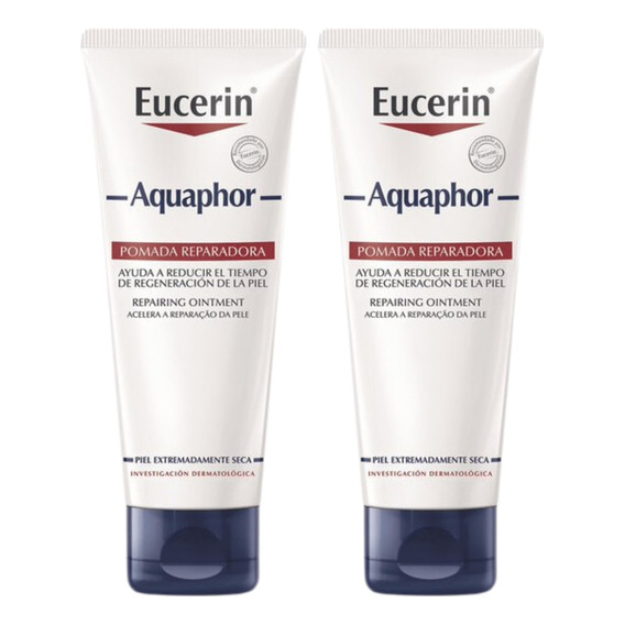 Combo X2 Eucerin Aquaphor Pomada Reparadora 50 Gr