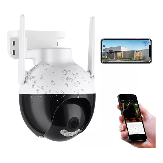 Camara Bidireccional Wifi Monitoreo En Vivo Para Exterior