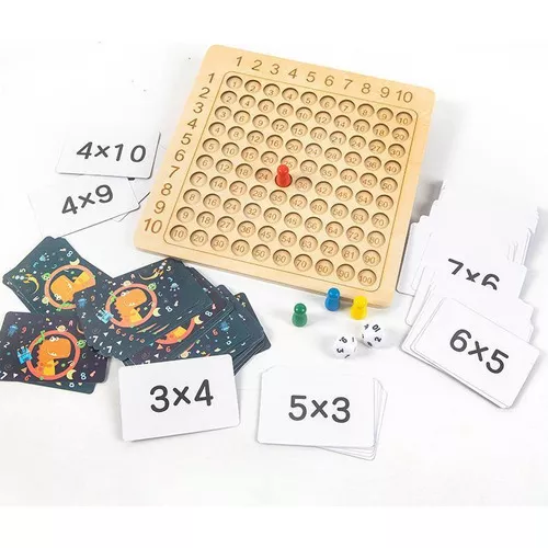 Juegos Educativos De Mesa De Multiplicar Juguetes B