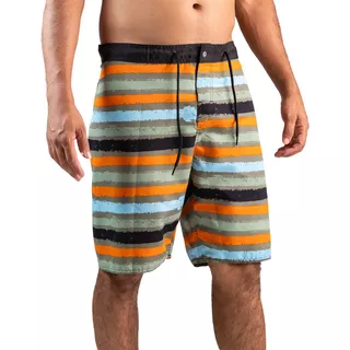 Kit 05 Bermudas Tactel Estampada Praia Moda Masculina Adulto