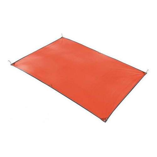 Lona Impermeable Carpa Toldo Camping Naturehike 2,15 X 1,50m Color Naranja