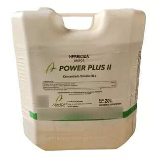 Herbicida Glifosato 66% Power Plus Ii 20lt Atanor Matayuyos