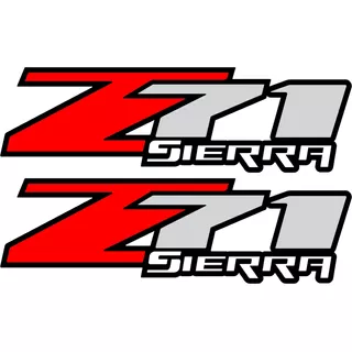 Sticker Calcomania Z71 Sierra Chevrolet Pick Up Silverado
