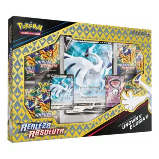 Box Copag Coleção Especial Realeza Absoluta Lugia E Unown