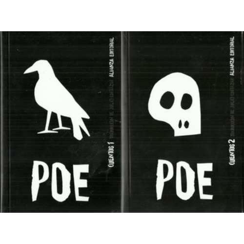 Cuentos Poe - 2 Tomos - Edgar Allan Poe, de Poe, Edgar Allan. Editorial Alianza, tapa blanda en español, 2019
