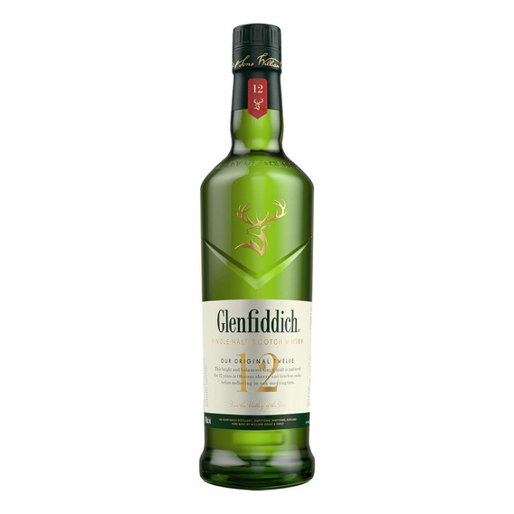 Whisky Glenfiddich 12 Años 750ml