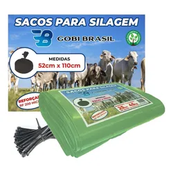 Saco Para Silagem Pacote Com 100 Unidades + 100 Abraçadeiras no Mercado Livre com oferta e cupom de desconto