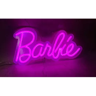 Diseño Barbie Circular Iluminación Decorativa Neón Led