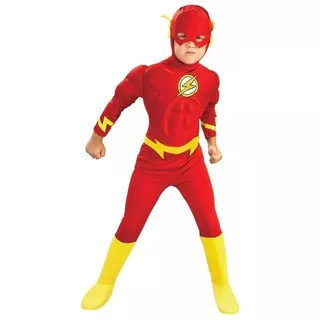 Disfraz  Niño Flash Haloween Superheroes
