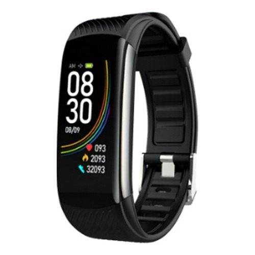 Smartband Deportiva / Smartwatch C6s Bluetooh Color de la caja Negro Color de la correa Negro