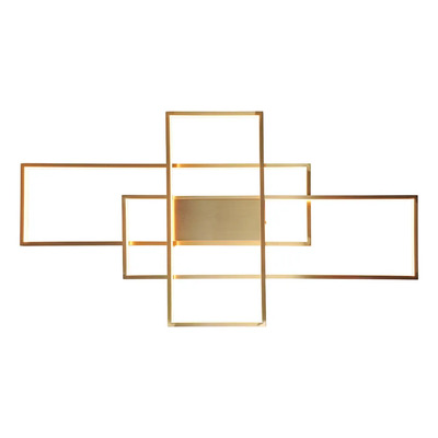 Plafon Led Seema L9660 Dorado 60w 3000k Dorado