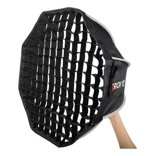 Octabox Triopo Ks2-65 Ks65 Grid + Suporte Speedlight 