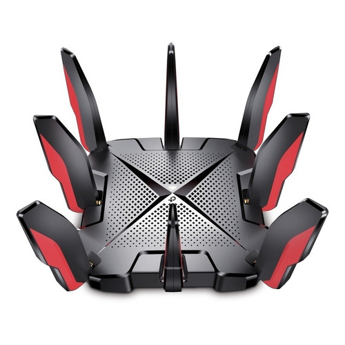 Tp-link Archer Gx90 - Router Gaming Tribanda Wifi6 Ax6600 Color Negro/Rojo