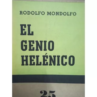 El Genio Helenico Mondolfo