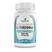 L-tirosina (l-tyrosine) 500mg 100 Capsulas