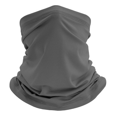 Bandana Premium Evd-x Tela Icesilk Balaclava Cuellera Sol Color Gris Oxford Diseño De La Tela Liso Talla Unitalla Adulto