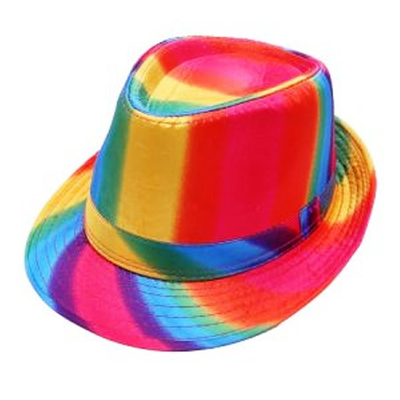 Combo Sombrero Gorro Funyi Arcoiris X 10u.