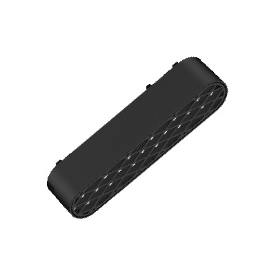 Cabezal Panal Negro Para Riel Magnetico Skyline 6w