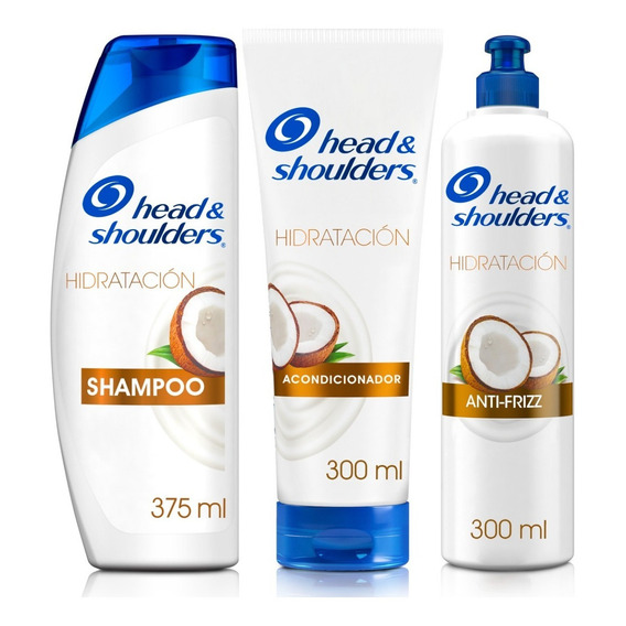  Kit Head & Shoulders Shampoo + Acondicionador + Crema 975ml