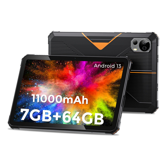 Tableta Fossibot Dt1 Lite 10.4''robusta De 11000mah 7gb+64gb