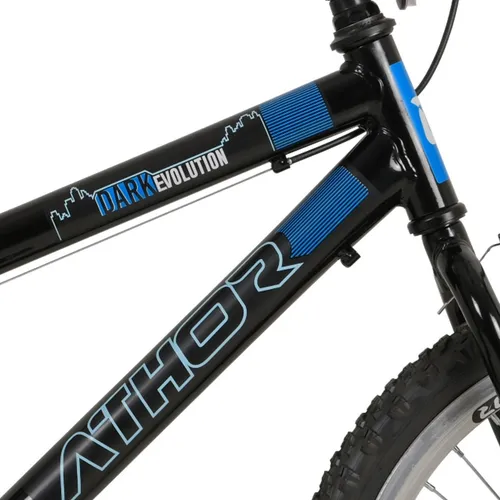 Bicicleta De Passeio Infantil Athor Bikes Evolution Dark Aro 20