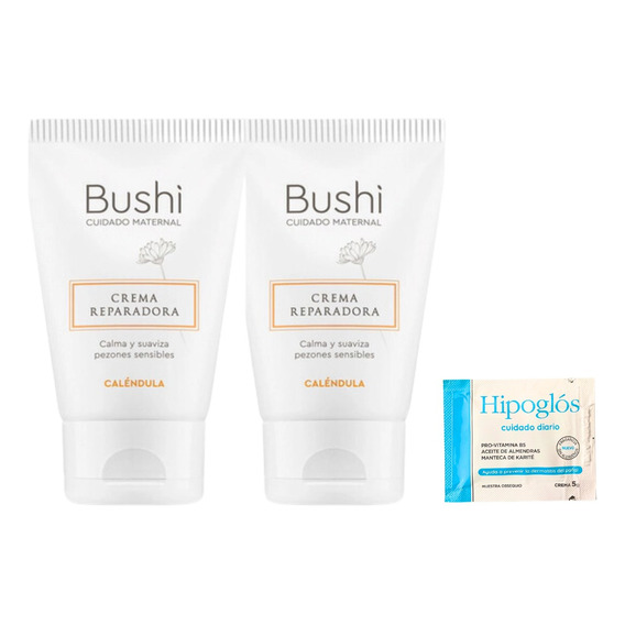 Combo X2 Bushi Crema Calendula 50g