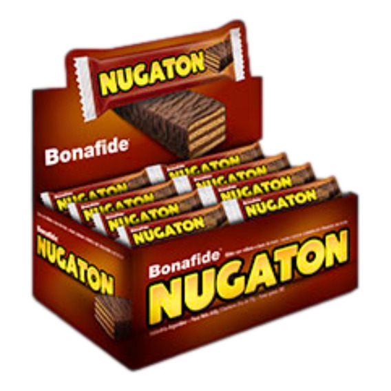 Chocolate Nugaton Bonafide Leche Caja X 24un