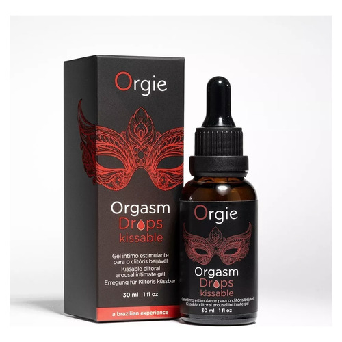 Orgasm Drops Kissable Gotas Comestibles Estimulación de Clitoris