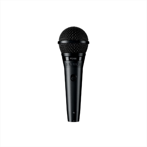 Micrófono Shure PG Alta PGA58-XLR Dinámico Cardioide color negro