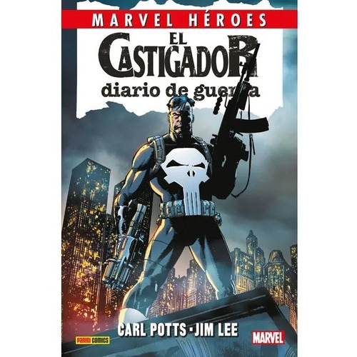 Marvel Heroes El Castigador (hc) Diario De Guerra - Jim Lee