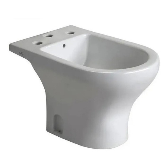 Bidet Ferrum Veneto 3 Agujeros Loza Blanco Bta3j