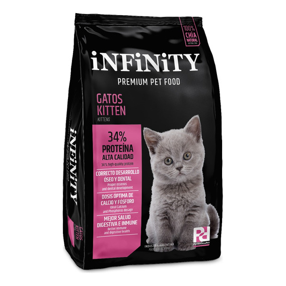 Alimento Infinity Para Gatos Kitten 10 Kgs Premium